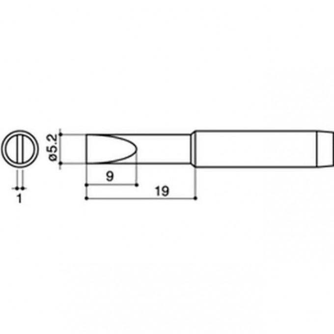 Наконечник HAKKO 900M-T-S3 Наконечник HAKKO 900M-T-S3