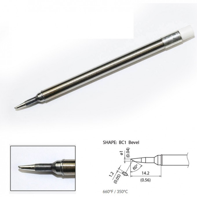 Наконечник HAKKO для станций FX-100 (350℃) T31-03BC1 Наконечник HAKKO для станций FX-100 (350℃) T31-03BC1
