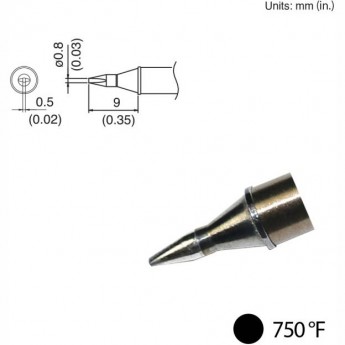 Наконечник HAKKO T31-02D08 для станций FX-100 (400℃)
