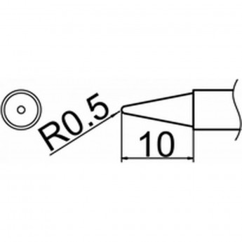 Наконечник HAKKO T12-B2Z