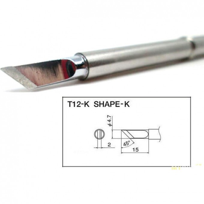 Наконечник HAKKO T12-K Наконечник HAKKO T12-K
