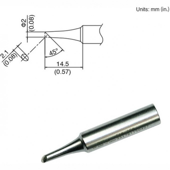 Наконечник HAKKO T18-CF2 Наконечник HAKKO T18-CF2