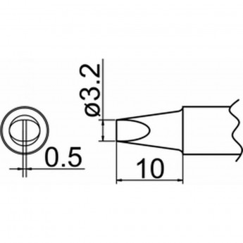 Наконечник HAKKO T20-D32