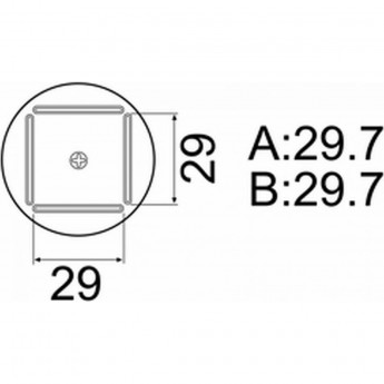 Сменная головка HAKKO A1129B для FR-803B, 28х28 мм