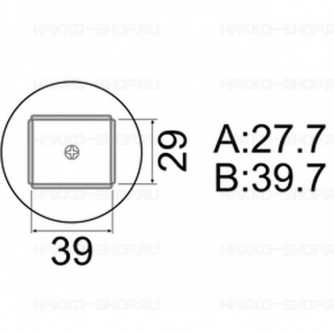 Сменный наконечник HAKKO для HAKKO FR-803B A1263B
