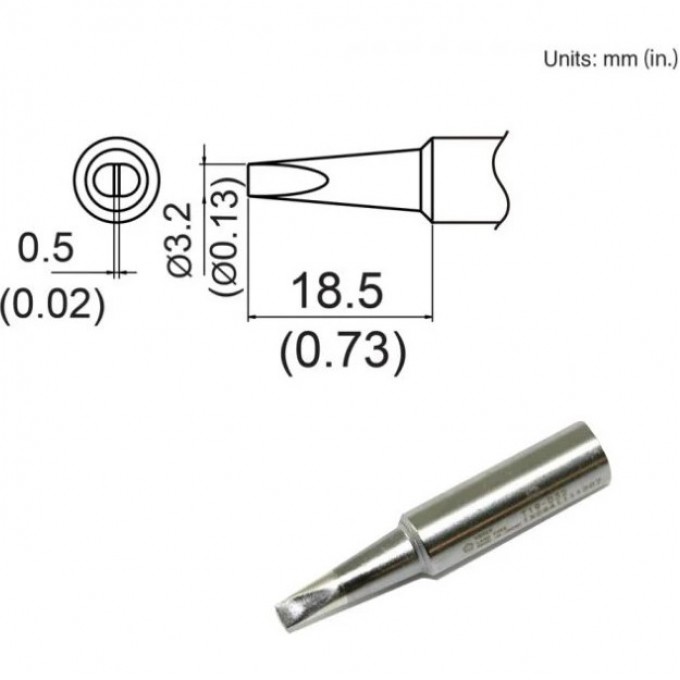 Сменный наконечник HAKKO T19-D32 Сменный наконечник HAKKO T19-D32